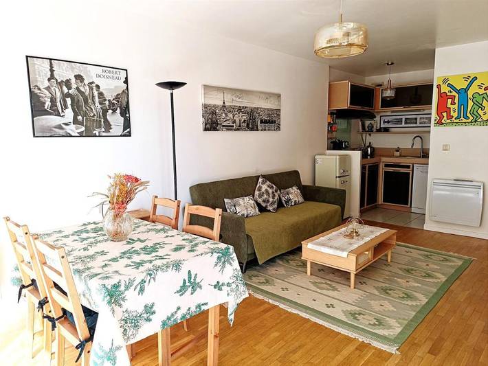 Gîte pour 3 personnes, avec vue et balcon à Carrières-sous-Poissy