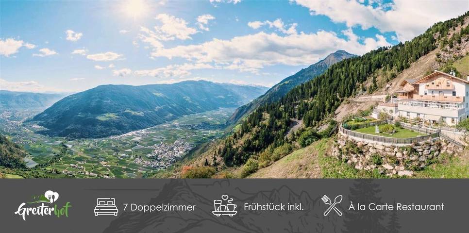 B&B für 2 Personen, mit Ausblick und Garten, kinderfreundlich in Südtirol - 2