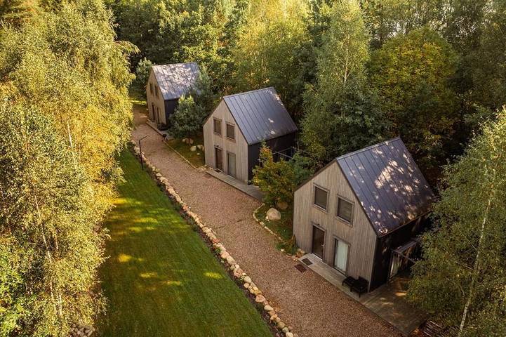 Ferienhaus für 4 Personen, mit Garten und Balkon sowie Sauna und Whirlpool - 1