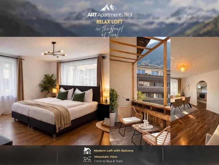 Ferienwohnung für 4 Personen, mit Balkon und Ausblick in Brixlegg