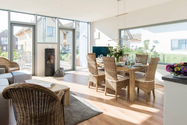 Ferienhaus mit Meerblick für 6 Personen, mit Sauna und Terrasse sowie Ausblick in Heiligenhafen - 3