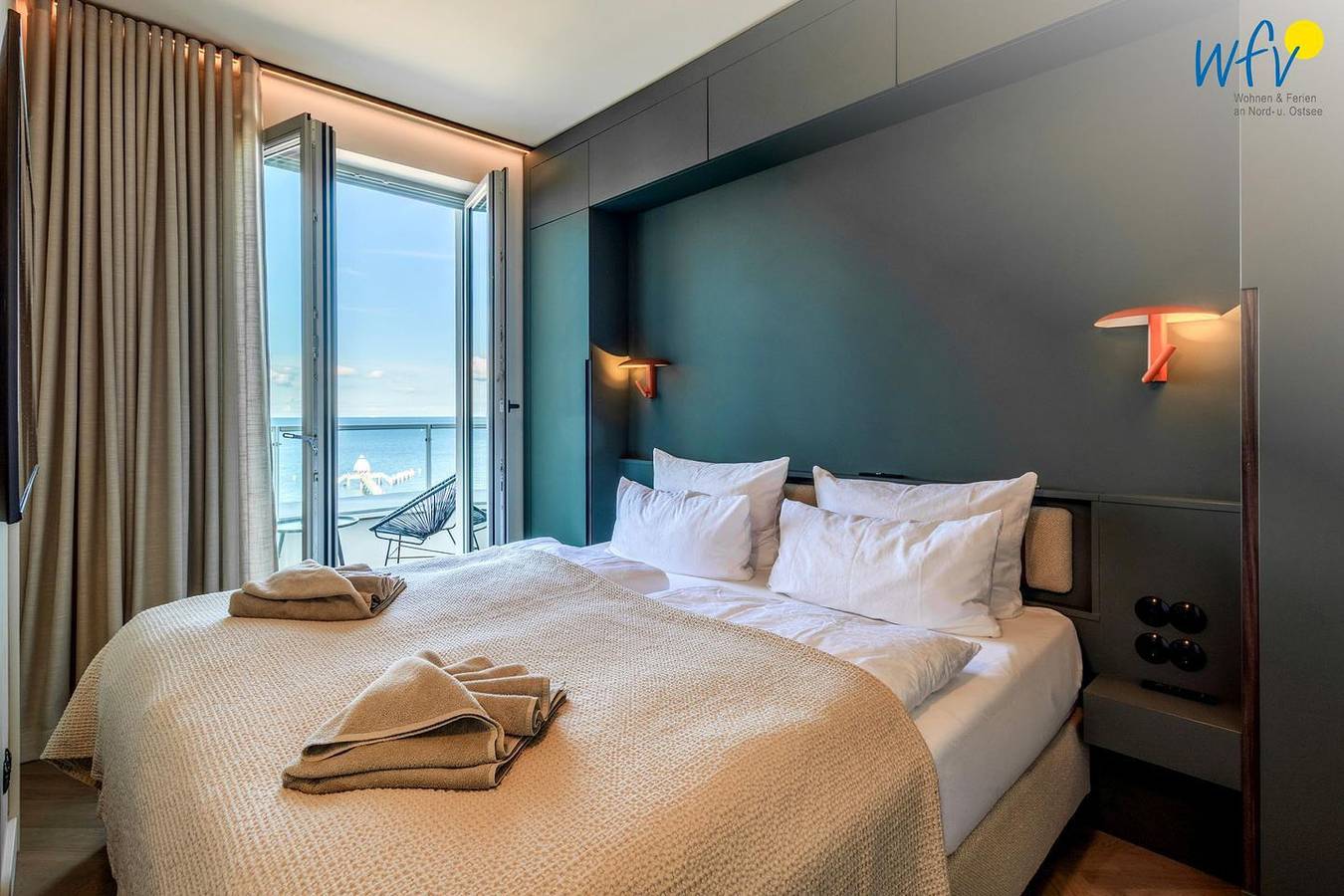 Geheel appartement, Ferienwohnung Meerblick im Hotelkomplex The Shoreline im Ostseebad Sellin in der ersten Reihe am Strand in Strand Sellin, Sellin