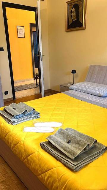 Gîte pour 4 personnes, avec balcon et jardin, animaux acceptés à Caraglio