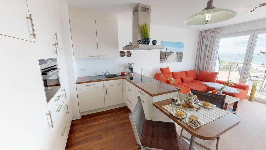 Ferienwohnung für 4 Personen, mit Balkon/Terrasse und Balkon in Neustadt in Holstein - 3