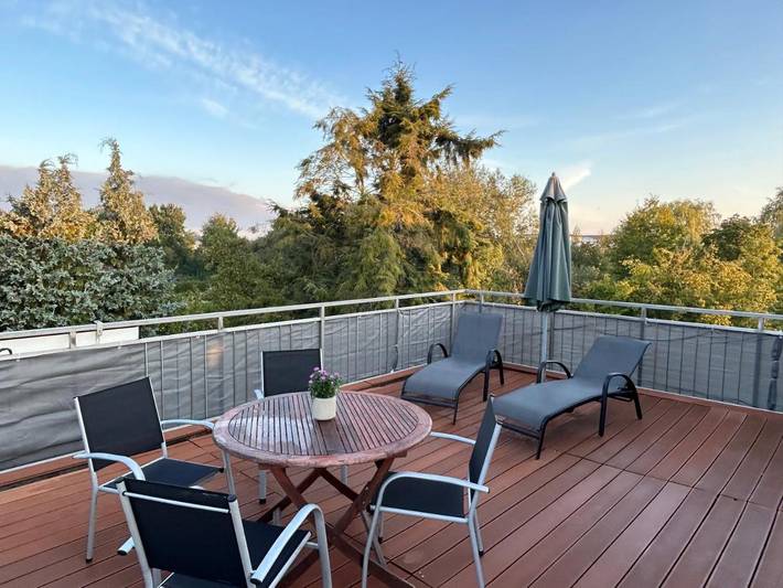 Ferienwohnung für 4 Personen, mit Balkon und Terrasse sowie Ausblick in Langenhagen - 2