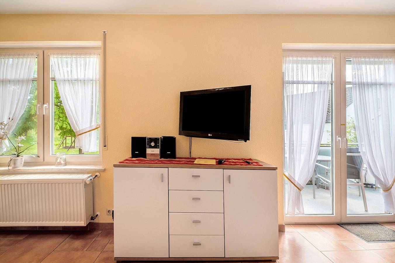 Appartement entier, Appartement "Gästehaus Mühlenhof - Müller-Thurgau" avec jardin privé, balcon et Wi-Fi in Maring-Noviand, Région de Bernkastel-Kues