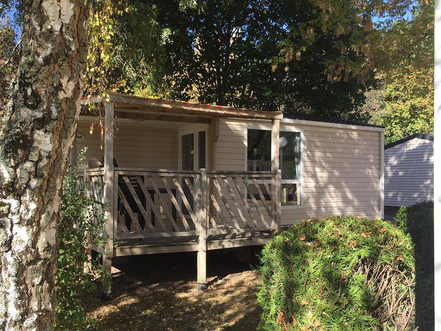 Flower Camping Les Granges - Mobilheim 4 personen - Loggia Confort in Luynes, Tours und Umgebung