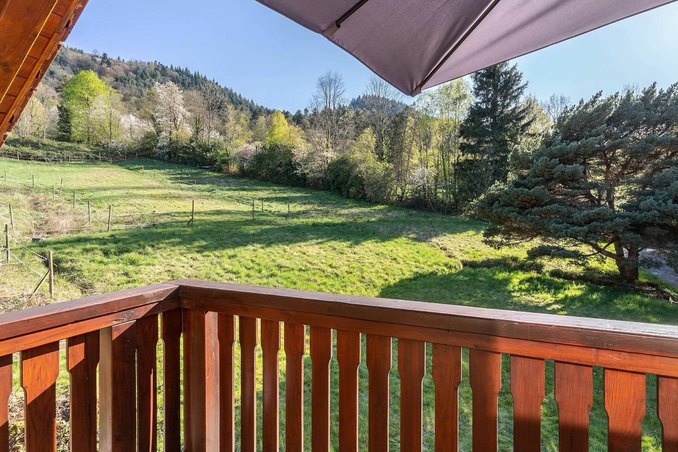 Appartement entier, Appartement 2 avec vue sur la montagne, balcon et Wi-Fi in Baden-Baden, Forêt Noire du Nord