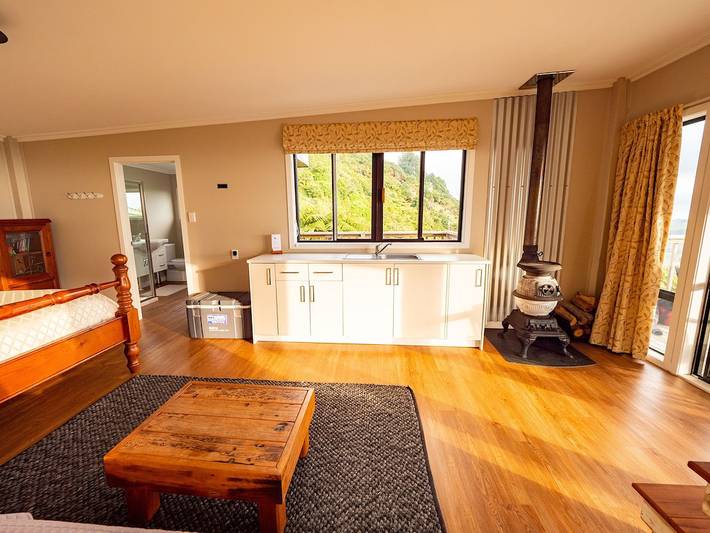 Gîte pour 2 personnes, avec jacuzzi et balcon dans Nouvelle-Zélande - 3