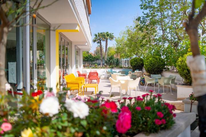 Hôtel pour 3 personnes, avec Balcon ainsi que Terrasse et Vue à Giulianova