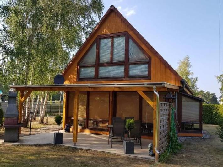Ferienhaus für 4 Personen, mit Terrasse und Garten im Lausitzer Seenland