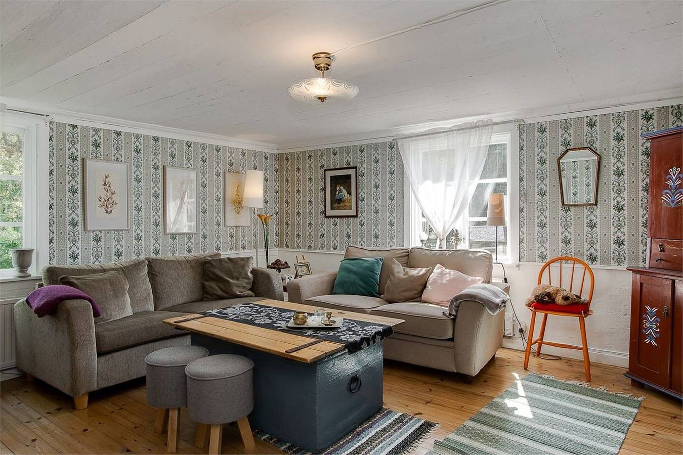 Hus Stabyvägen – authentisches, klassisches Schwedenhaus in Högsby mit Garten in Högsby (Stadt), Högsby
