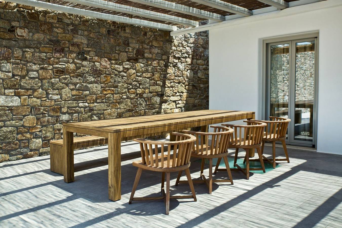 Elegant Mykonos Villa | Villa Rowena | 4 Bedrooms | Breathtaking Sea Views | Spacious Furnished Sun Terrace | Private Outdoor Hot Tub | Bbq Facilities | Shaded Outdoor Dining Area | Agia Sofia, Tourlos in Tourlos (Mykonos), Mykonos