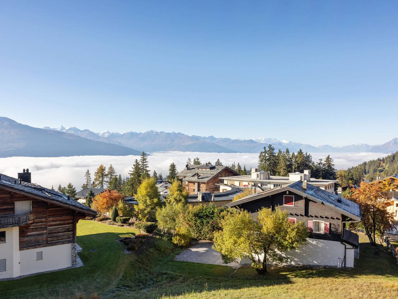 Ganze Wohnung, Les Aiguilles Vertes Rez inférieur in Randogne, Sion - Sierre & Umgebung