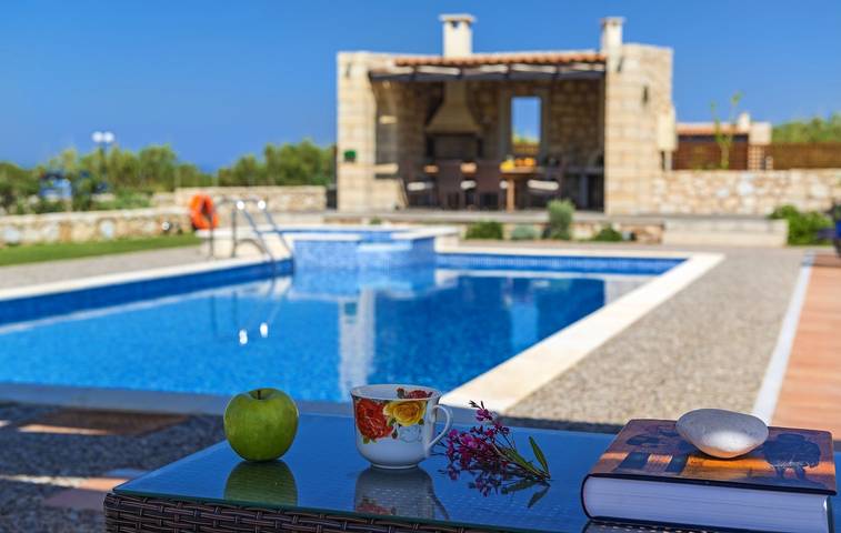 Ferienhaus für 8 Personen, mit Balkon und Terrasse sowie Garten in Chania und Umgebung - 4