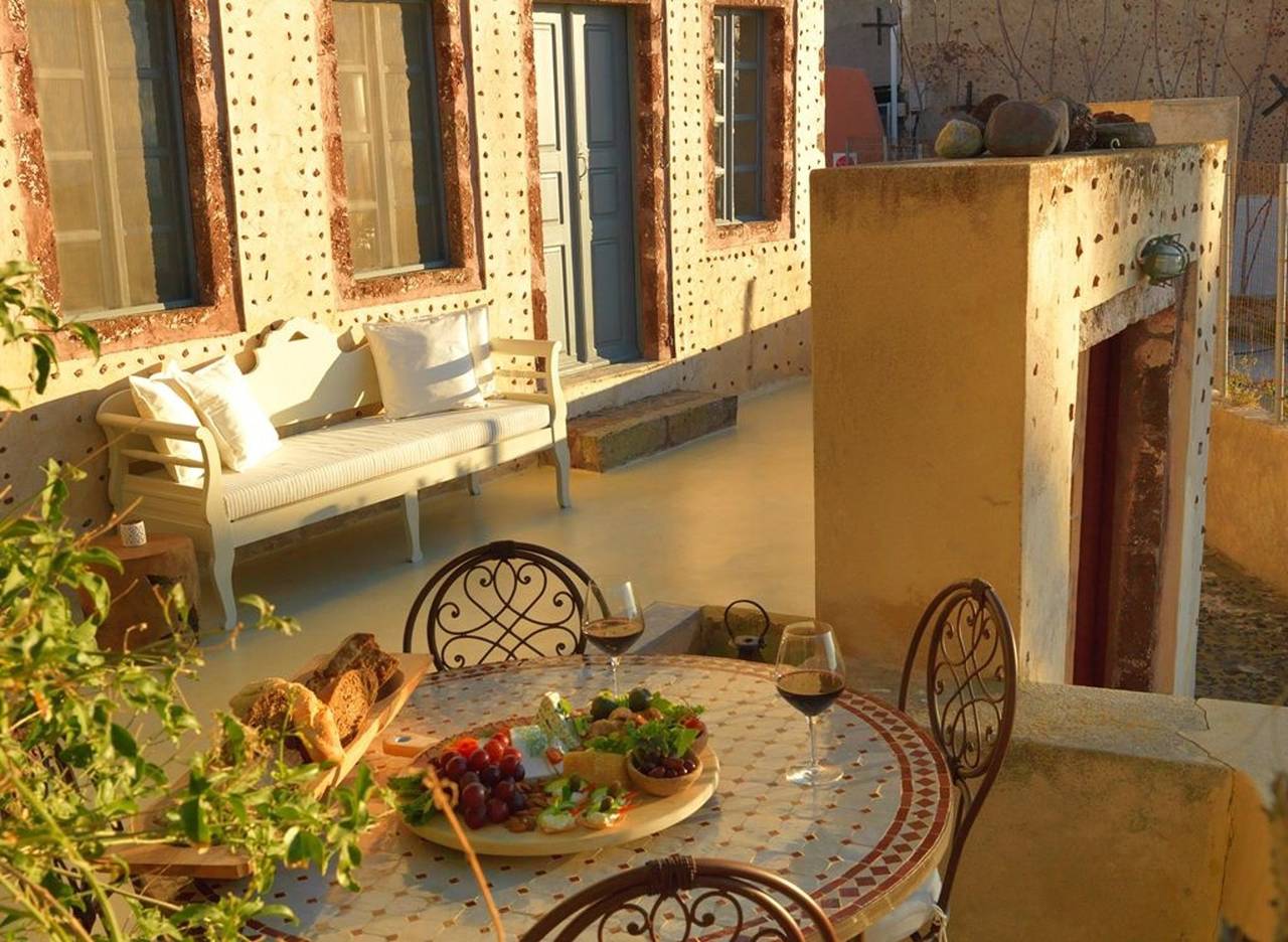 Villa für 7 Personen mit Meerblick in Ormos Ammoudiou, Oia