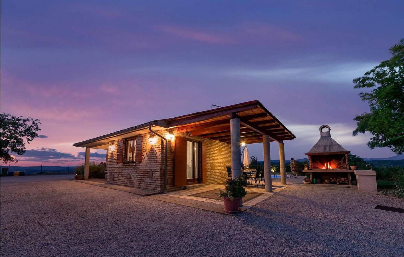 Ferienhaus für 4 Personen mit Terrasse in Pazin, Zentralistrien
