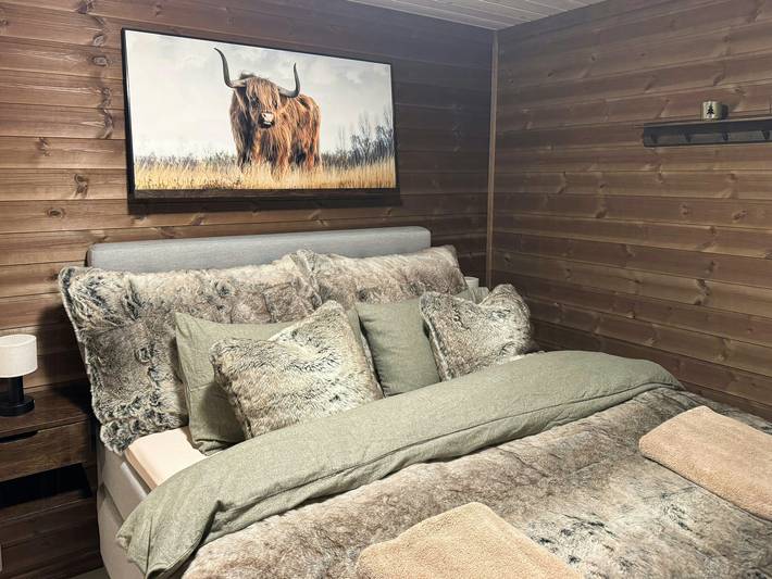Berghütte mit Sauna und Aussicht in Gautefall in Drangedal