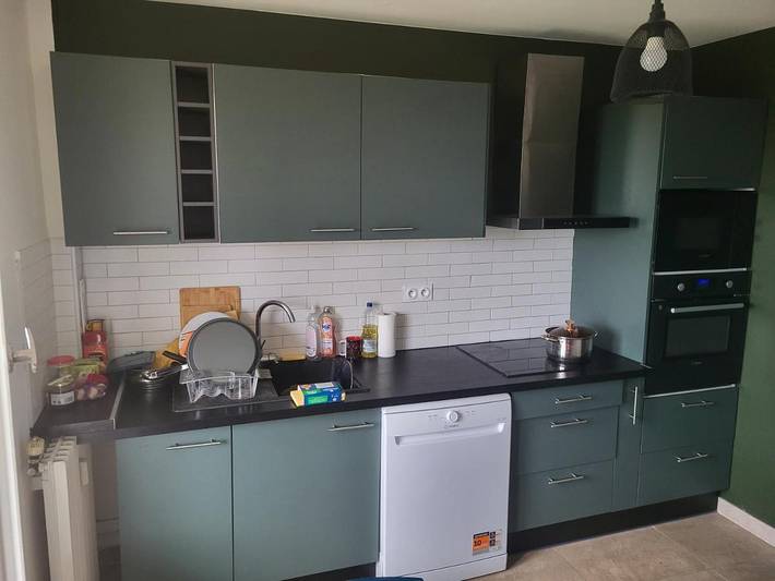 Chambre d’hôte pour 2 personnes, avec Balcon et Vue à Décines-Charpieu