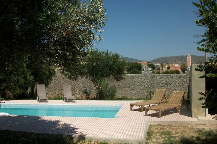 Location de vacances pour 7 personnes, avec jardin ainsi que piscine et vue à Taghazout (village) - 2