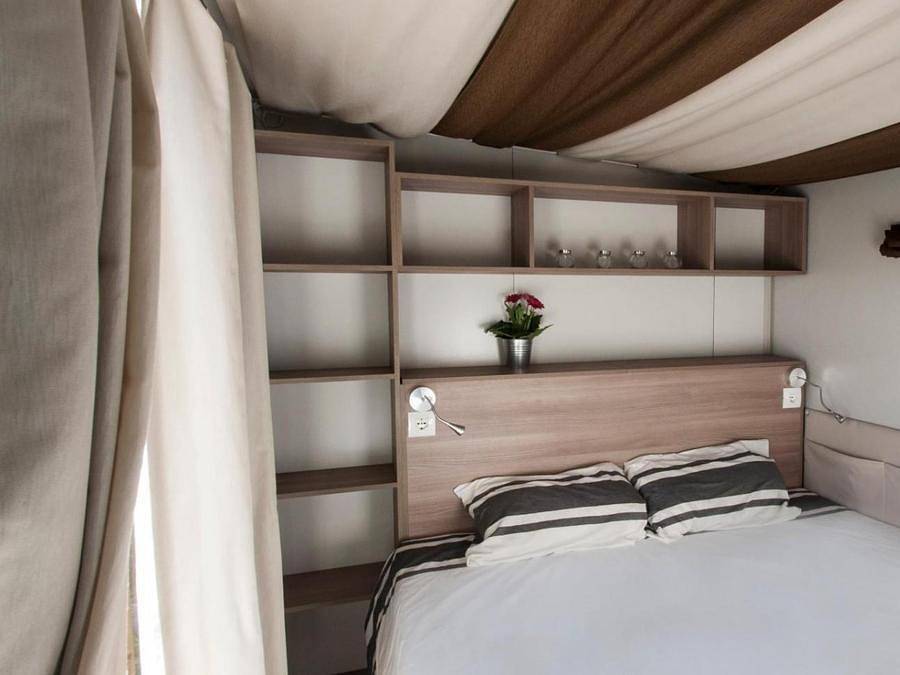 Weekend Glamping Resort - Mobilheim 5 personen - Cleveres Häuschen in San Felice del Benaco, Gardasee-Berge
