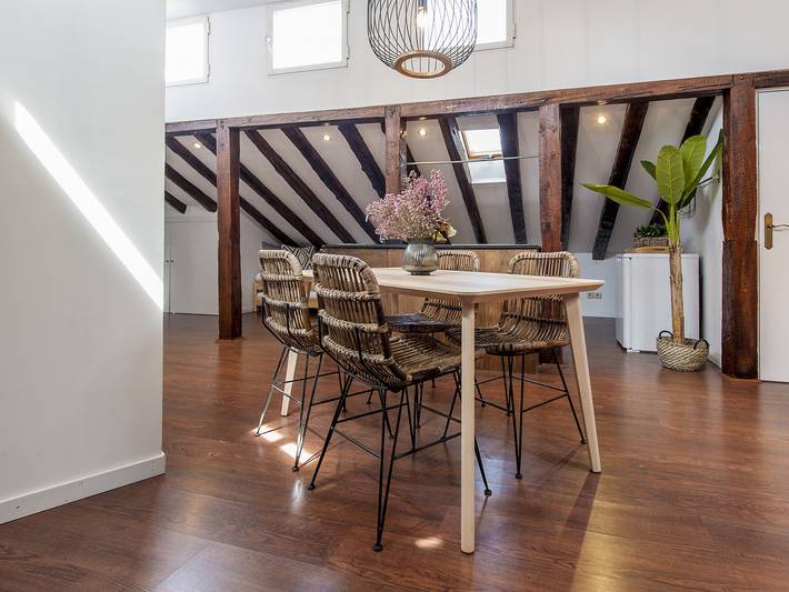 Loft per 5 persone, con animali domestici a Madrid