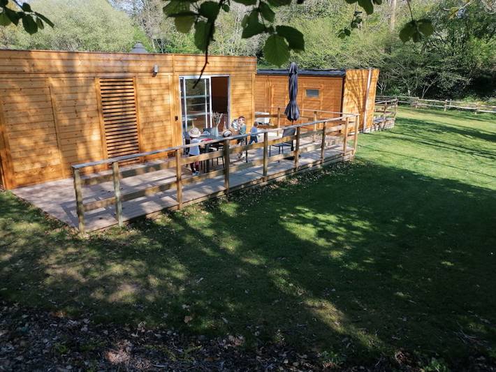 Gîte pour 4 personnes, avec terrasse