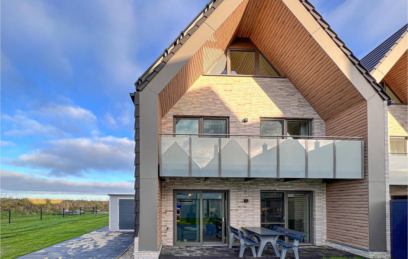 Apartment mit Meerblick, Parkplatz und Terrasse in Büsum, Nordseeküste