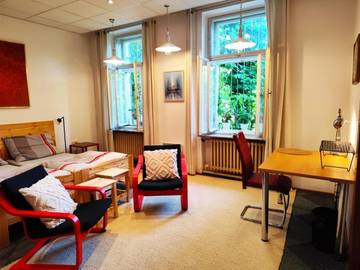 Gîte pour 2 personnes, avec jardin et vue à Brno