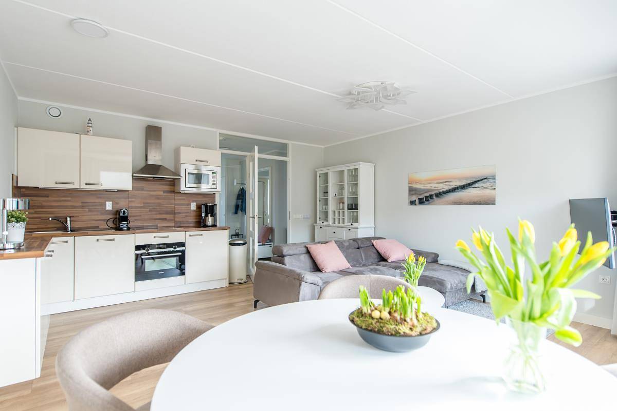 Ganze Wohnung, Dünenloft 53  Ameland für bis zu 4 Personen - Haustiere herzlich willkommen - Balkon ausgerichtet nach Süden, strandnah in Buren (Ameland), Westfriesische Inseln