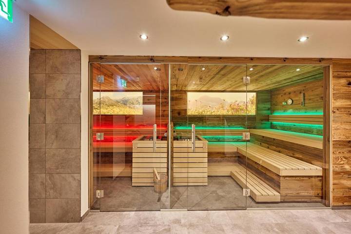 Maison d’hôte pour 2 personnes, avec jardin ainsi que sauna et vue à Lech - 4
