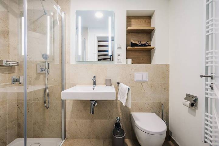 Ganze Wohnung, Haus Barth, Appartement 18 für bis zu 5 Personen. - Haus Barth in Bodstedt, Fuhlendorf