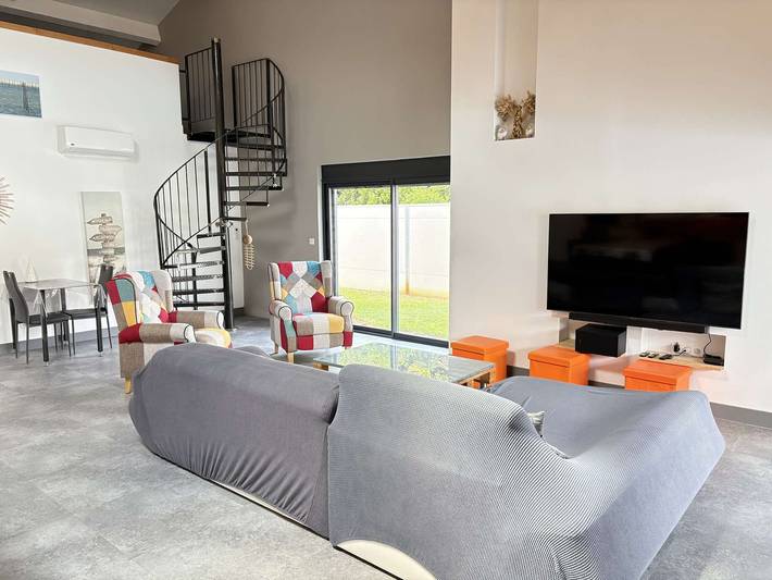 Villa pour 10 personnes, avec terrasse et jardin dans Biscarrosse Plage - 4