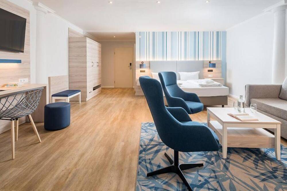 Doppelzimmer seitlicher Seeblick - Frühbucherrate - Strandhotel Gerken in Wangerooge