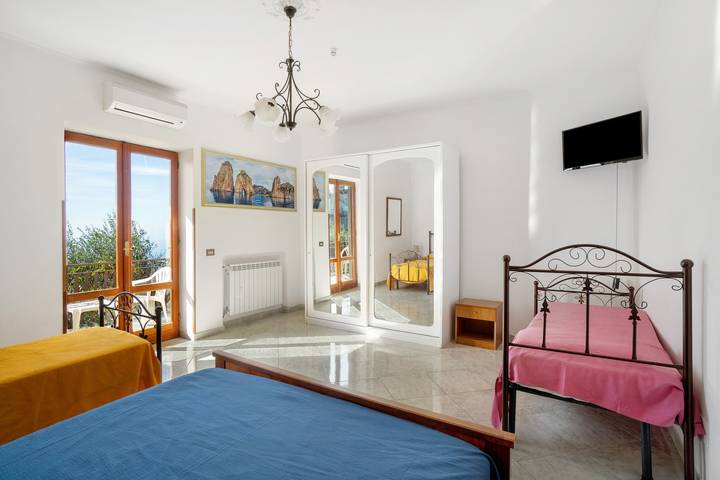 Appartamento intero, Appartamento 'Il Sogno Di Giuseppe' con vista mare, Wi-Fi e aria condizionata in Massa Lubrense, Napoli e dintorni