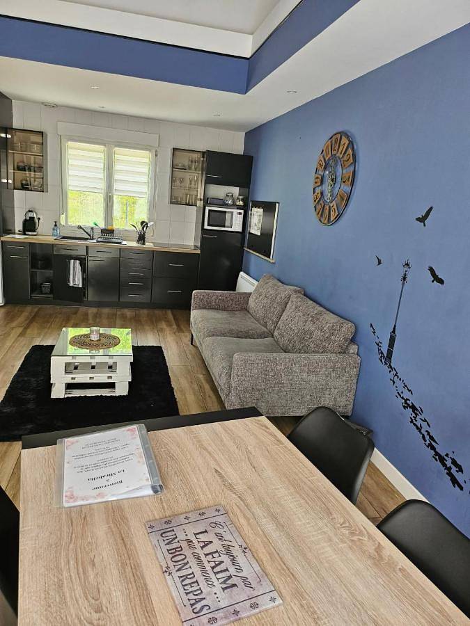 Chambre d’hôte pour 4 personnes, avec Terrasse et Sauna