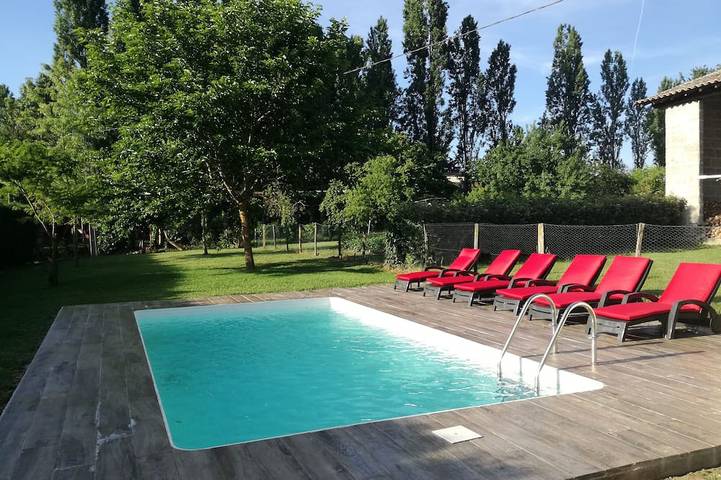 Casa de vacaciones para 8 personas, con terraza y jardín - 1