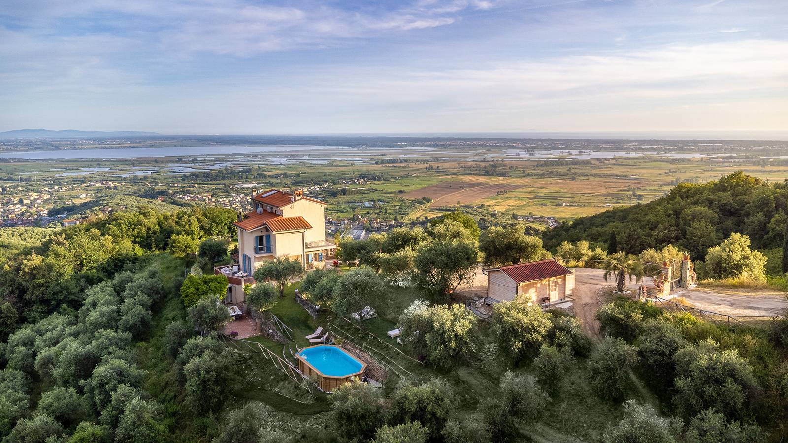 The Sea Air Villa in Massarosa, Italienische Riviera