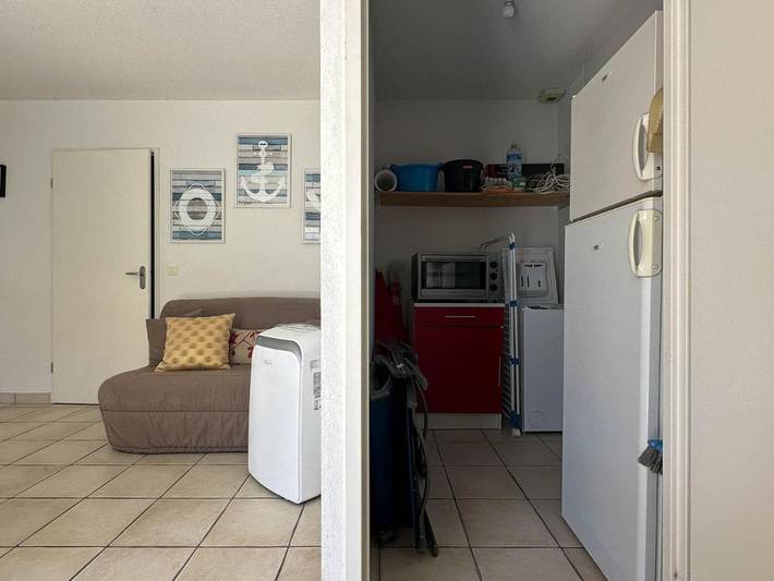 Gîte pour 4 personnes, avec terrasse dans Zoo La Palmyre