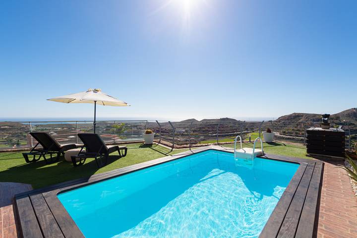 Casa rural para 6 personas, con jardín además de terraza y vistas en Salobre - 2