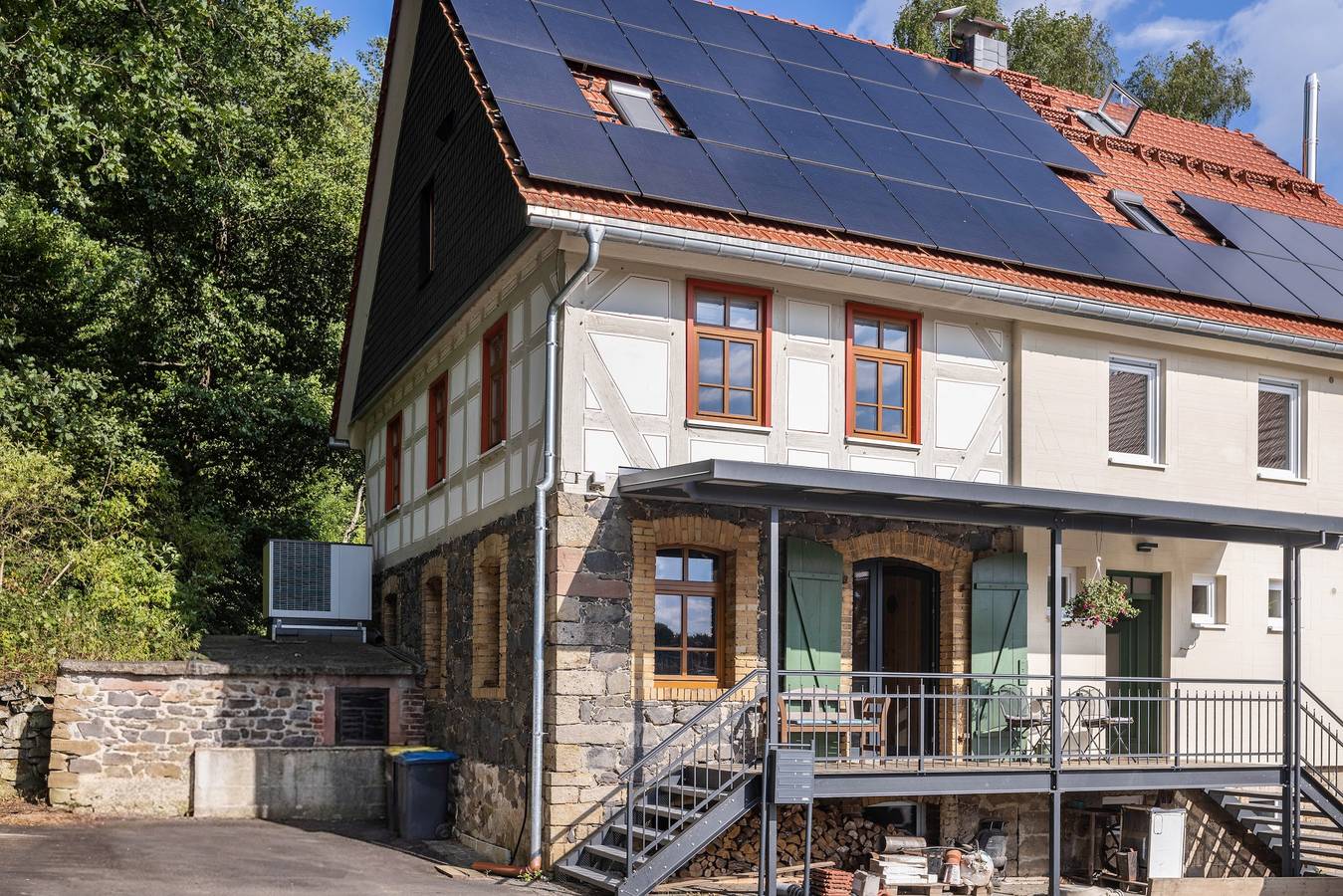 Entire apartment, Apartment 'Mühlenapartment 2' with Shared Garden and Wi-Fi in Kirtorf, Vogelsberg Region