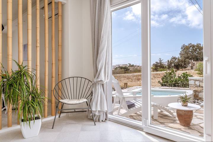 Ferienhaus für 6 Personen, mit Balkon und Whirlpool sowie Garten auf Naxos - 3