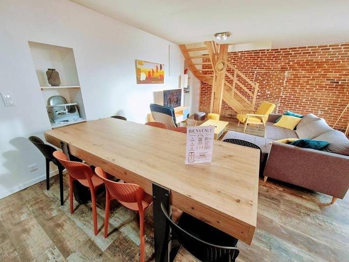 Maison d’hôte pour 8 personnes, avec terrasse