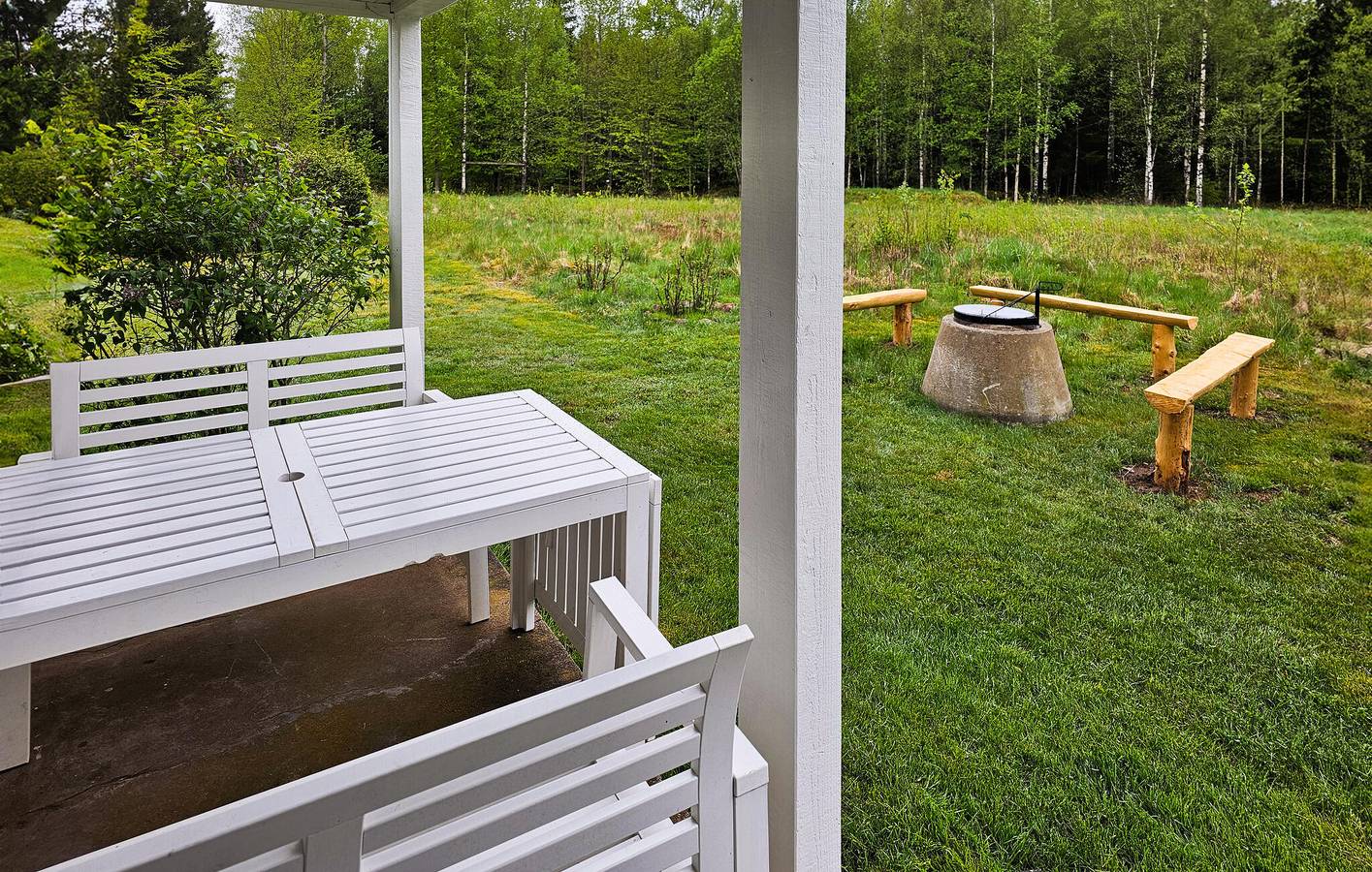 Ferienhaus für 5 Personen mit Garten in Bolmen