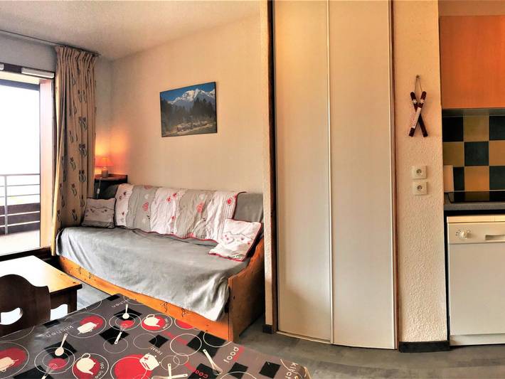 Chalet pour 4 personnes, avec piscine et balcon dans Le Corbier - 2