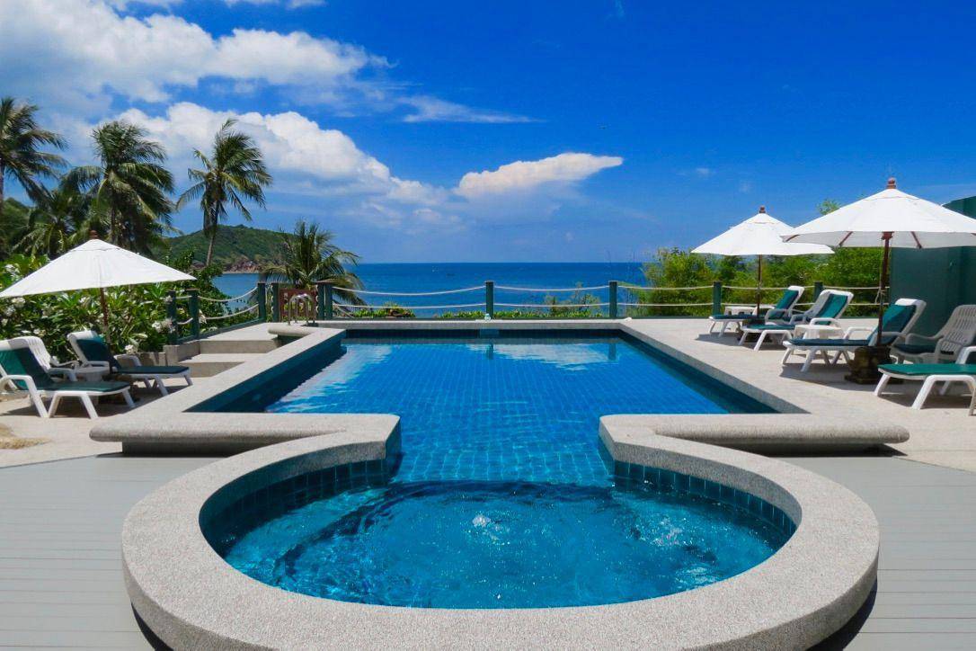 Familienfreundliches schönes Ferienhaus in Ko Pha-Ngan mit privatem Parkplatz in Koh Phangan