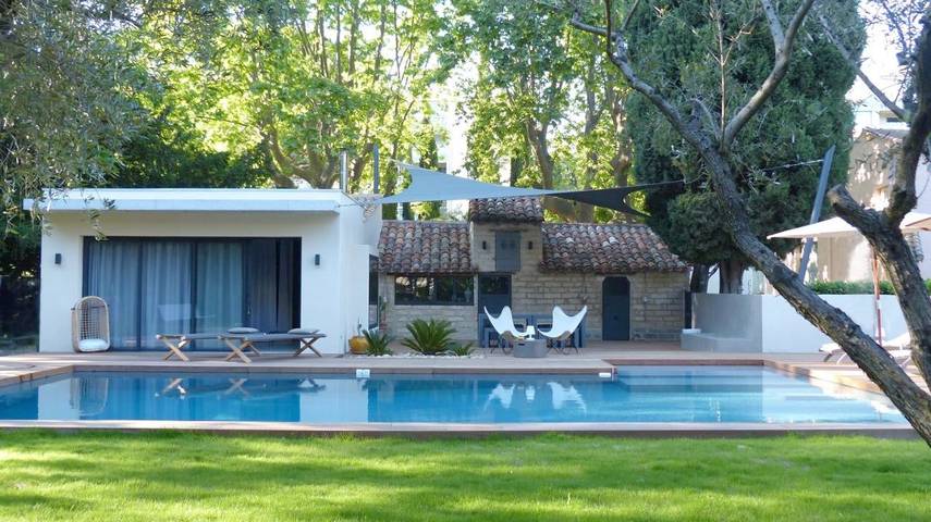 Maison d’hôte pour 3 personnes, avec jardin ainsi que piscine et vue à Montpellier - 2