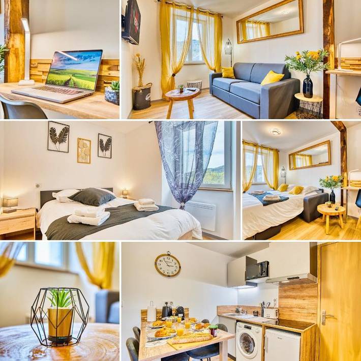 Gîte pour 4 personnes, avec terrasse et vue à Banassac - 2