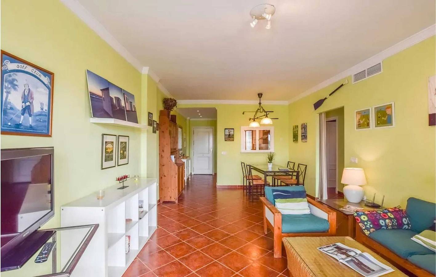 Ganze Wohnung, Charmante Wohnung in Rota mit Garten- und Seeblick, 81 m² in Costa Ballena, Rota