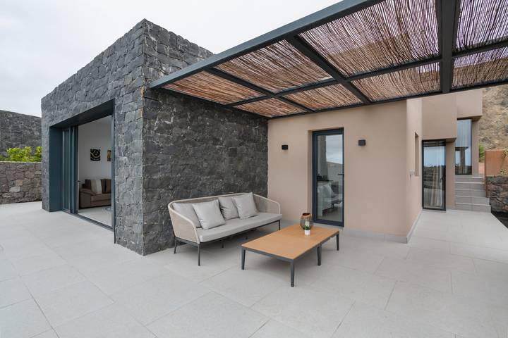 Villa de vacaciones 'Yucas 17' con vistas al mar, Wi-Fi y aire acondicionado in Salobre, San Bartolomé de Tirajana